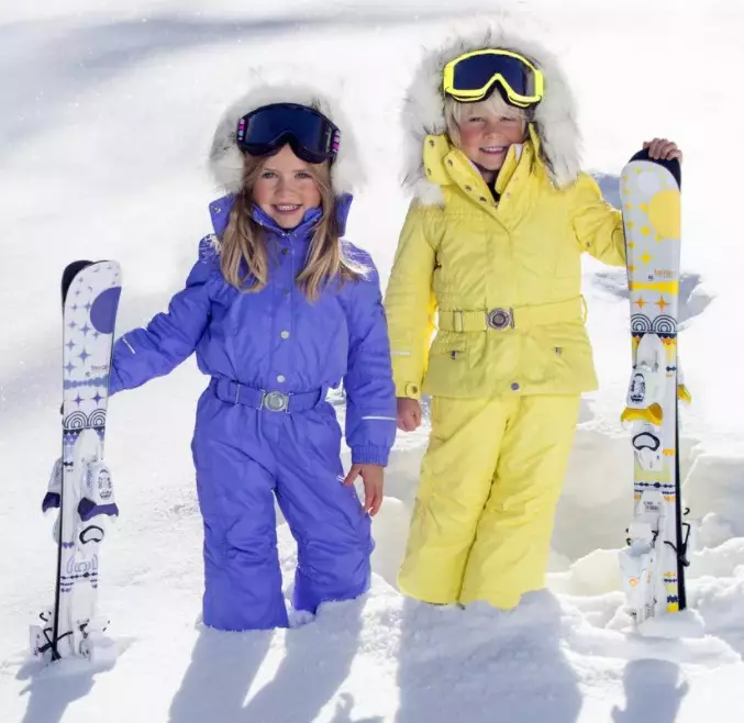 Abiti da sci per bambini: workshop invernale per sci di fondo e modelli di sport da corsa, altri tipi di costumi adolescenti per bambini 20293_26