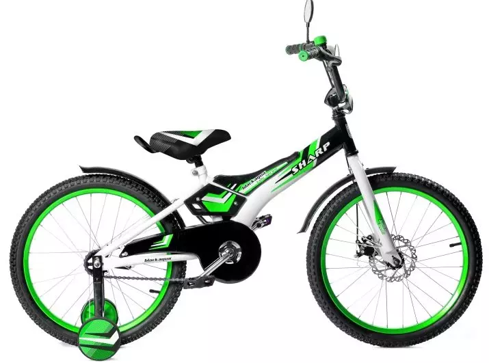 Jalgrattad Black Aqua: Laste ja täiskasvanud jalgrattad 16-20 tolli rist, kinnitus ja nende omadused. Omandiülevaade 20309_10