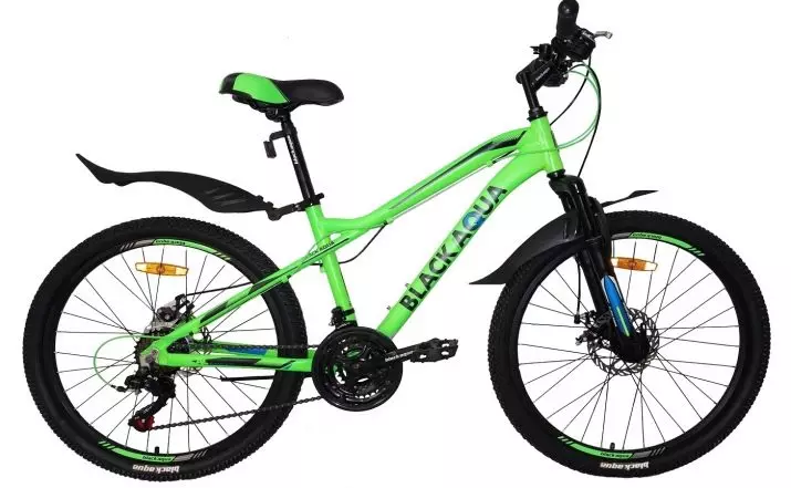 Bicycles สีดำ Aqua: เด็กและผู้ใหญ่จักรยาน 16-20 นิ้วข้ามภูเขาและลักษณะของพวกเขา ความคิดเห็นกรรมสิทธิ์ 20309_6