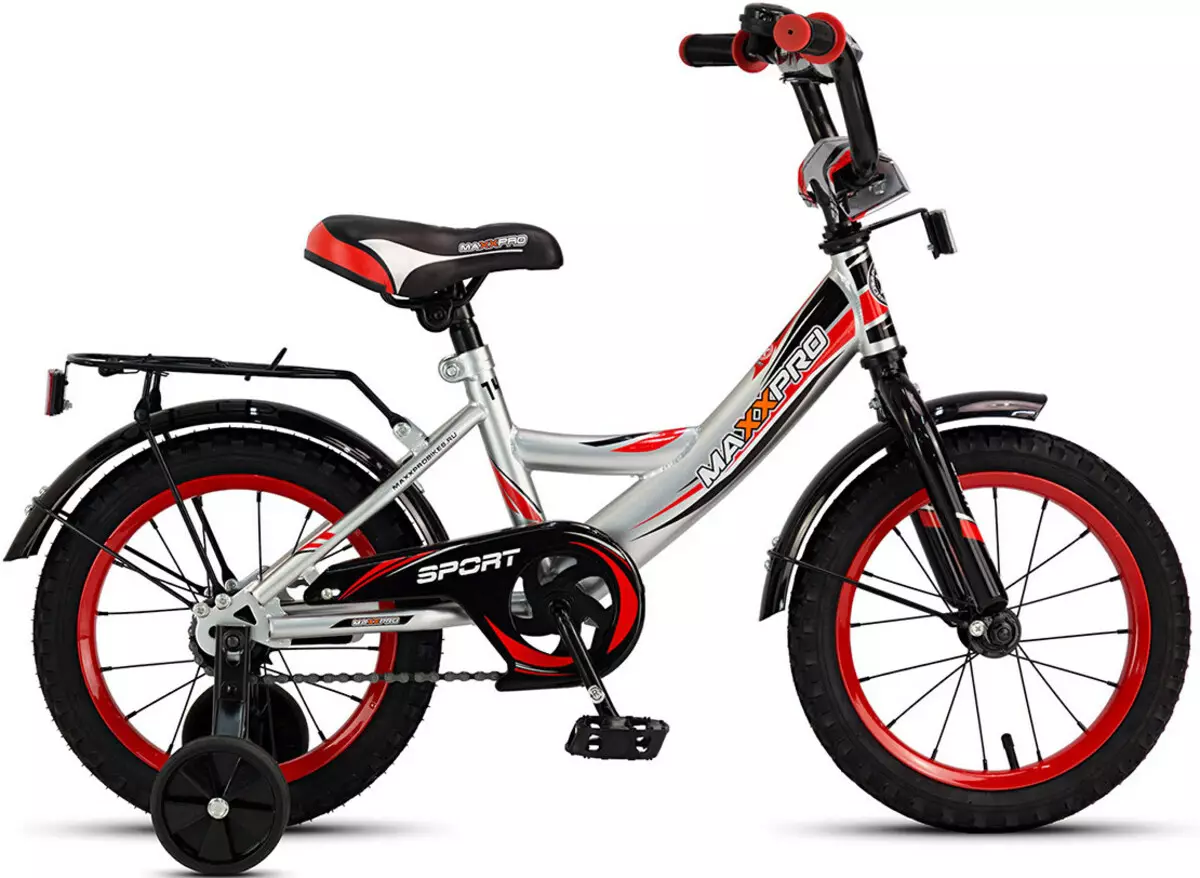 Sepeda Maxxpro: Maxxpro 20 dan Sport, sepeda anak-anak dan dewasa Sofia dan model lainnya. Ulasan 20314_13