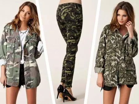 Camouflage Sneakers (49 ფოტო): მოდელები სტილში სამხედროები ბეჭდვითი Camouflage, Khaki, შენიღბული 2031_2