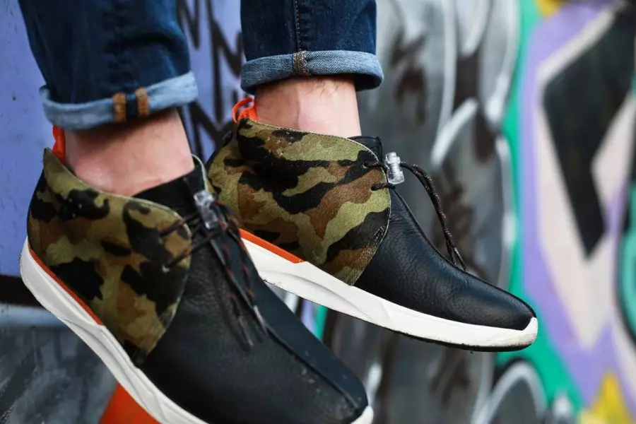 Camouflage Sneakers (49 fotók): Modellek a militariák stílusában, álcázás nyomtatásával, Khaki, álcázva 2031_42