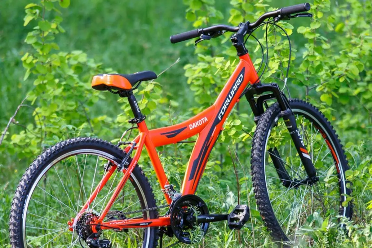 Framåt eller Stels: Vilken typ av cykel är bättre? Jämförelse av tekniska specifikationer. Vad ska man välja? 20327_2