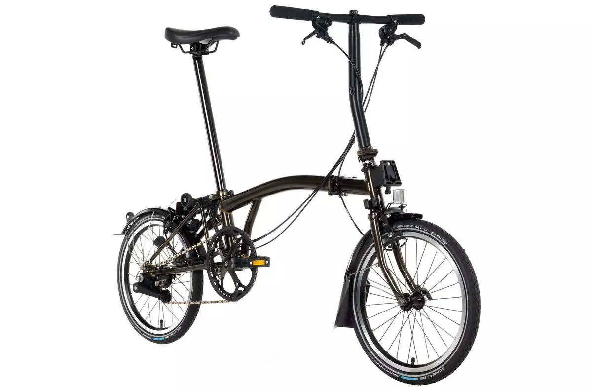 Brompton bicycles: Superrigardo de faldeblaj angla biciklojn, iliaj grandecoj 20344_11
