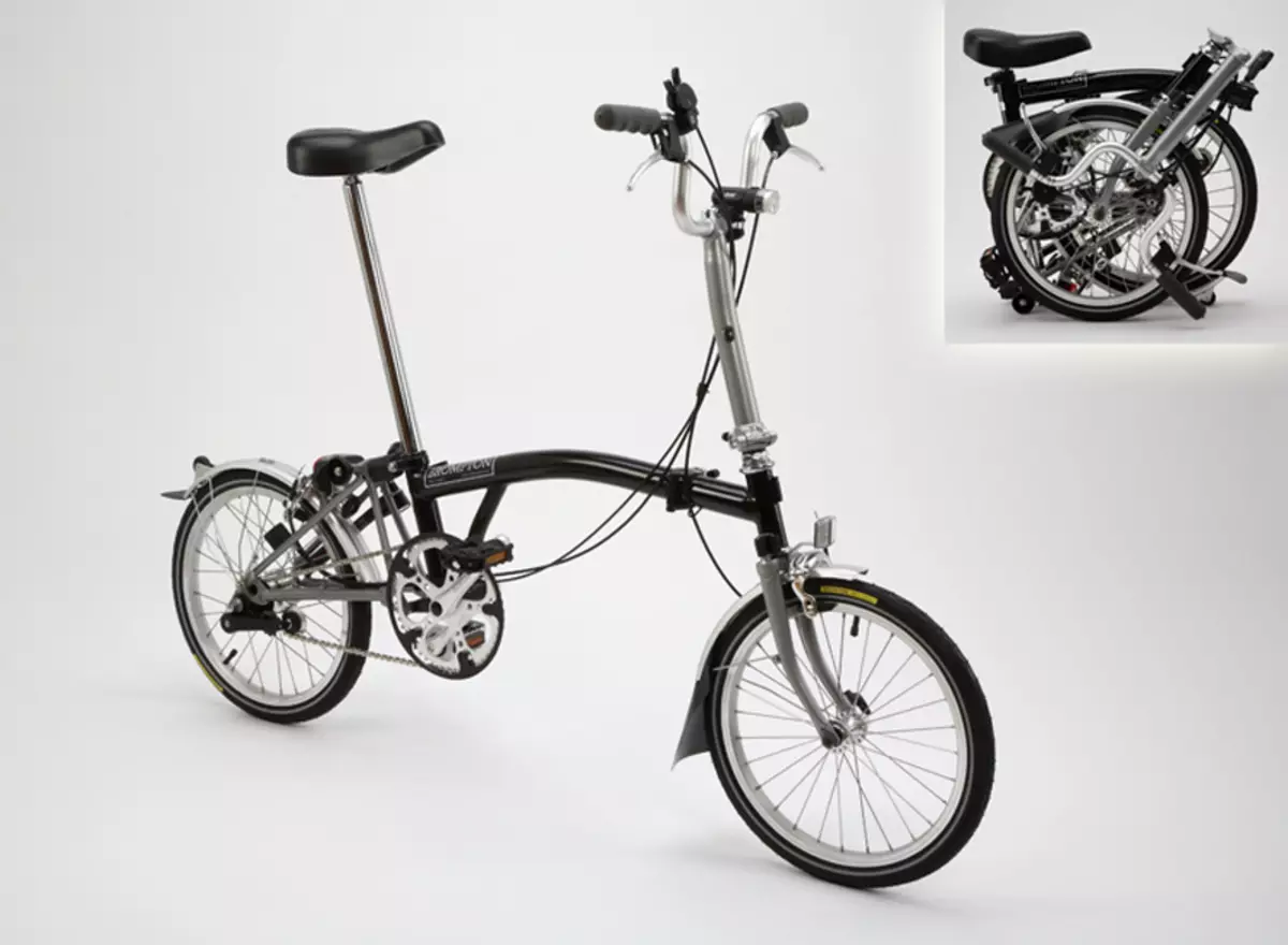 BROMPTON Cyklar: Översikt över Folding English Cyklar, deras storlekar 20344_14