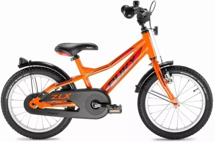 אופניים פואקי: תלת אופני ילדים וחתול, שני מודלים ארבעה גלגלים וארבע גלגלים 16-18 ו -20 אינץ '. אפשרויות אחרות 20370_18
