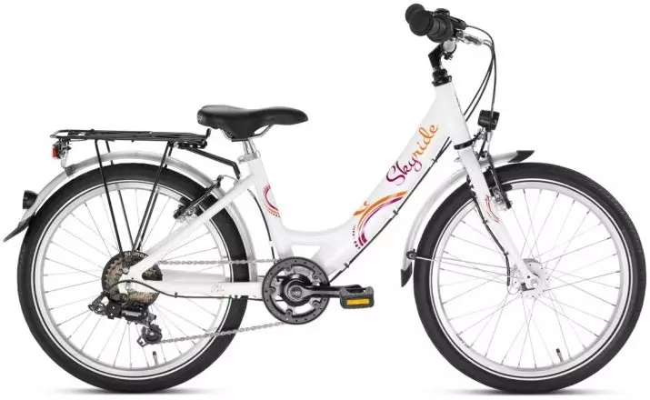 אופניים פואקי: תלת אופני ילדים וחתול, שני מודלים ארבעה גלגלים וארבע גלגלים 16-18 ו -20 אינץ '. אפשרויות אחרות 20370_21