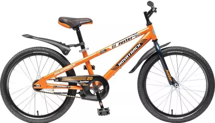 Biçikleta Novatrack: TG-20 biçikleta për fëmijë dhe modele 12-14 dhe 16-18 inç, vrapues dhe modele të tjera 20372_14