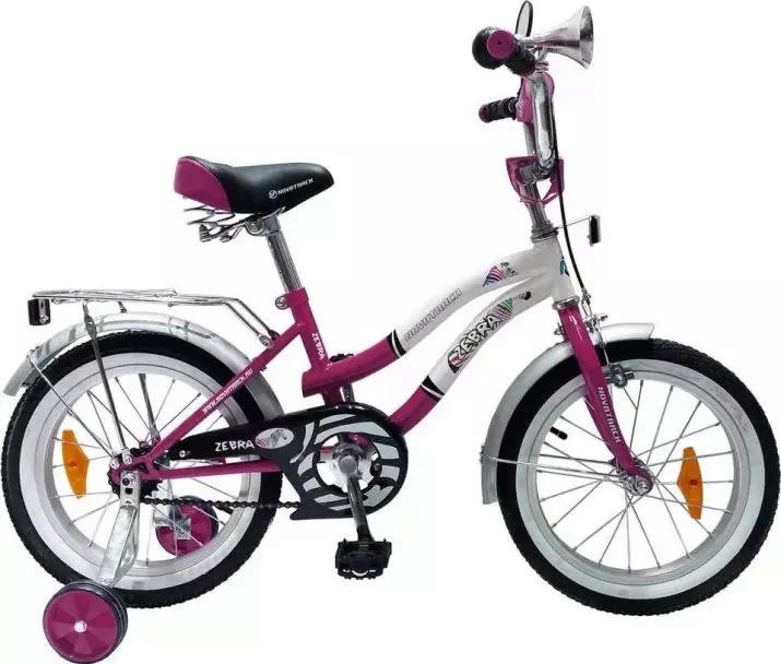 Biçikleta Novatrack: TG-20 biçikleta për fëmijë dhe modele 12-14 dhe 16-18 inç, vrapues dhe modele të tjera 20372_15