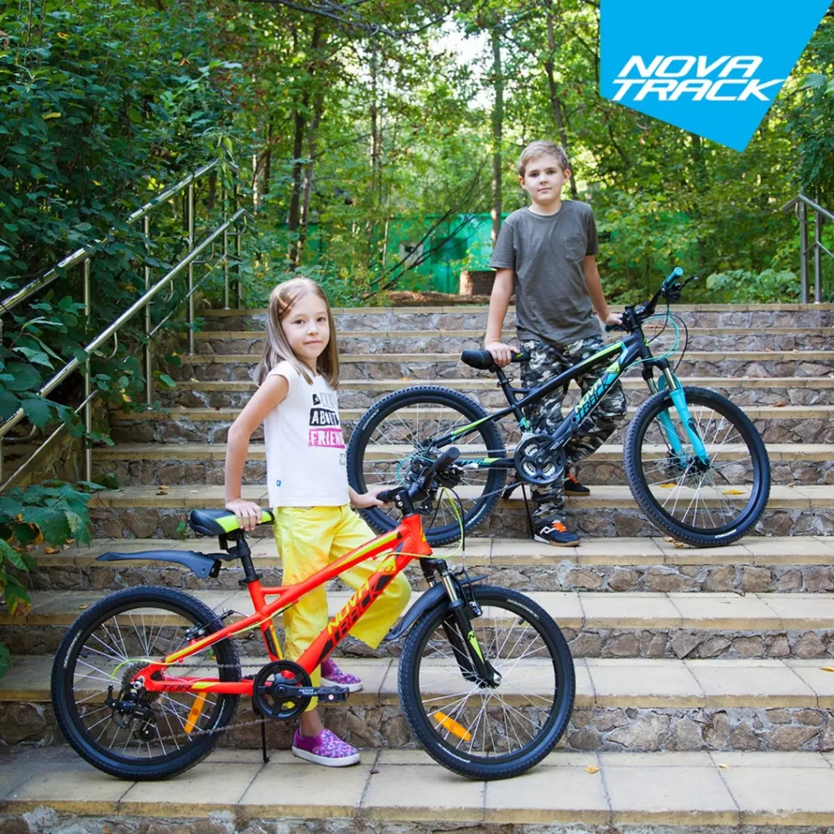 Novatrack velosipēdi: TG-20 bērnu velosipēdi un modeļi 12-14 un 16-18 collas, sacīkšu un citu modeļu 20372_3