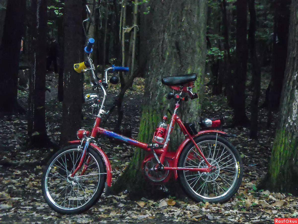 自行車“卡馬”（37張）：折疊自行車，重量和其它特性，調整和恢復的車輪尺寸 20383_35