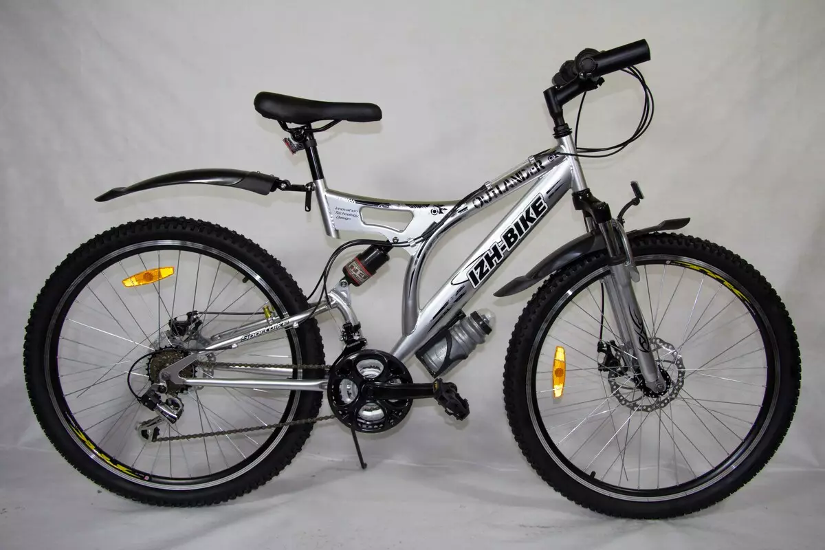 Հեծանիվներ Izh-Bike. Երեք անիվի մեծահասակների հեծանիվը 24 դյույմ եւ էլեկտրական հեծանիվներ, այլ մոդելներ: Ակնարկներ 20392_12