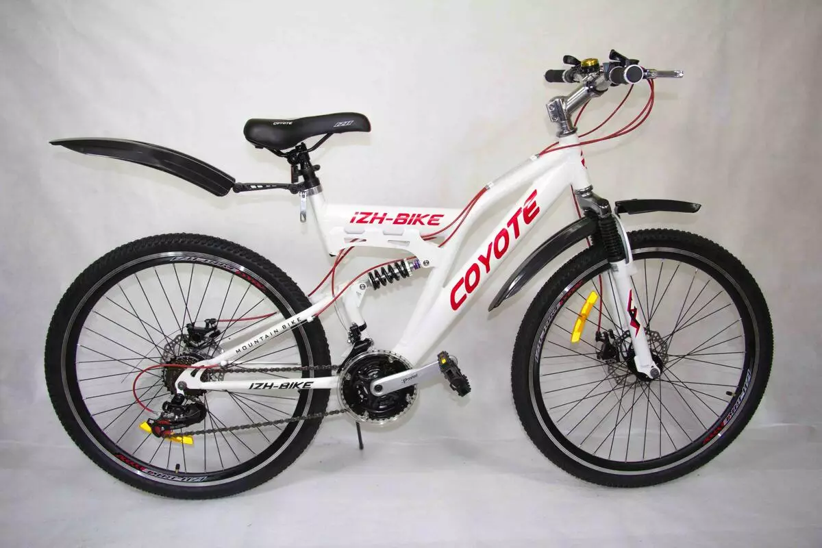 Bicicletas Izh-Bike: descrición da bicicleta de tres rodas de bicicletas para adultos de 24 pulgadas e bicicletas eléctricas, outros modelos. Comentarios 20392_2