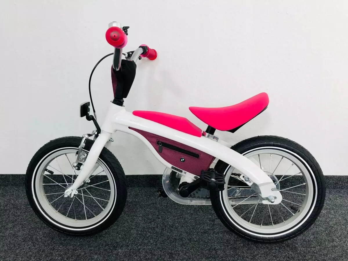 BMW Children's Bike: Review fan Dricycle Models Kidsbike en Junior Bike, Mini en Cruise foar bern 4 en 5, 6 en 9, 10 jier 20393_13