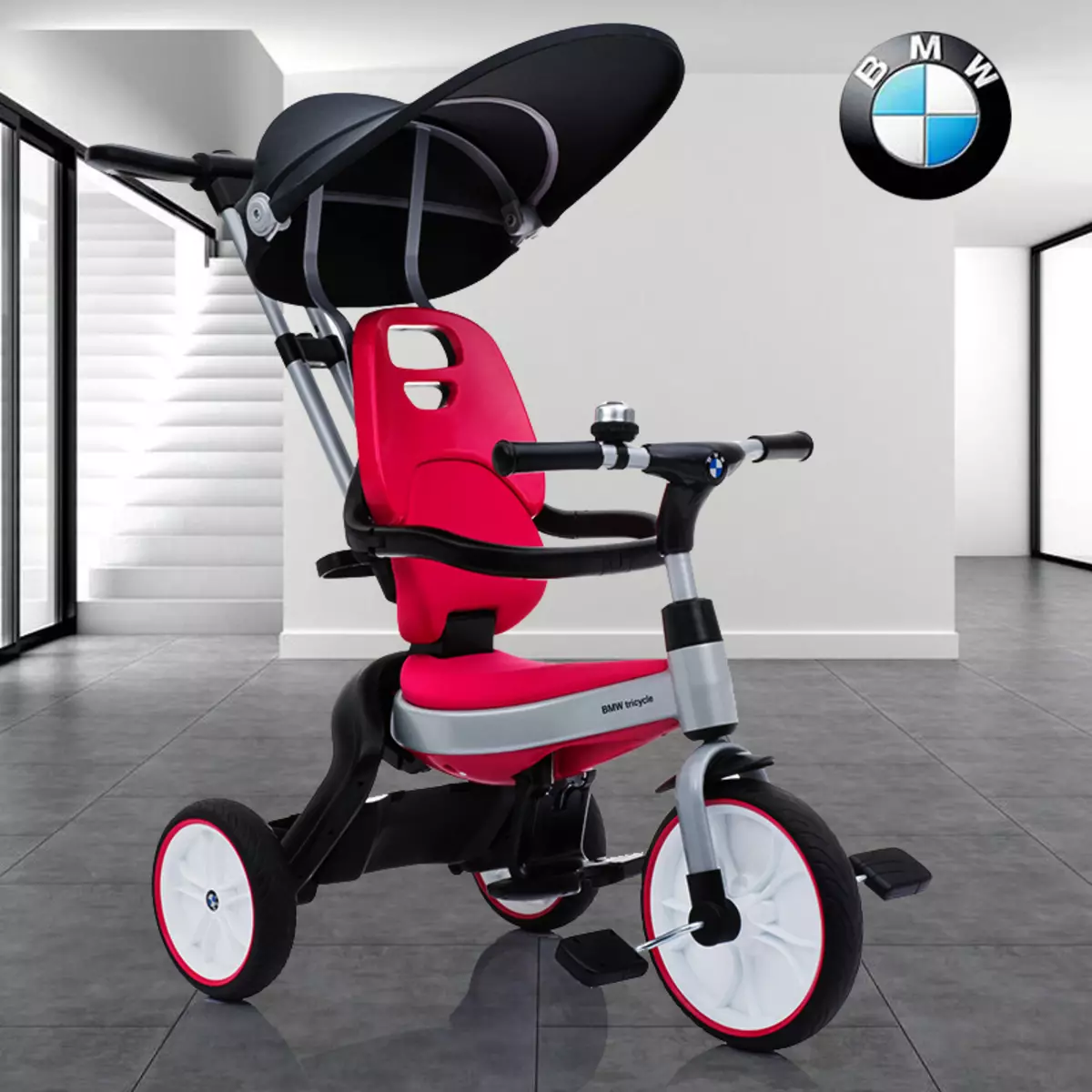 BMW Kinderfiets: Beoordeling van Driewieler Modellen KidsBike en Junior Bike, Mini en Cruise voor kinderen 4 en 5, 6 en 9, 10 jaar 20393_9