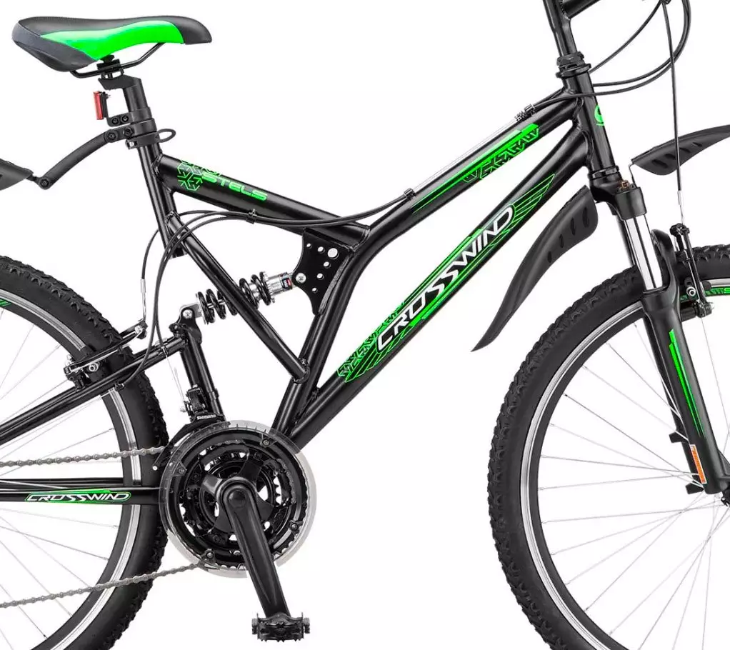 Mountain Bikes Stels: คำอธิบายของ Bikes Bikes Navigator และ Focus, รุ่นพับและไร้สาระอื่น ๆ 20395_26