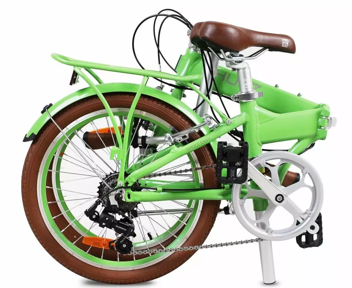 Folding Bike Shulz: Krabi Coaster û Multi, Hopper XL û hêsan, modelên din ên ji bo mezinan û zarokan 20396_19