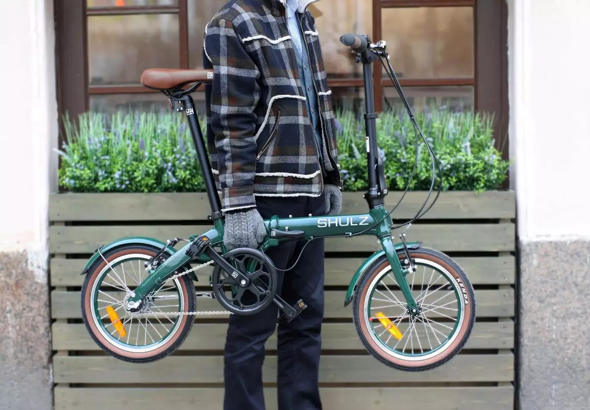 Folding Bike Shulz: Krabi Coaster na Multi, Hopper XL na rahisi, mifano nyingine kwa watu wazima na watoto 20396_25