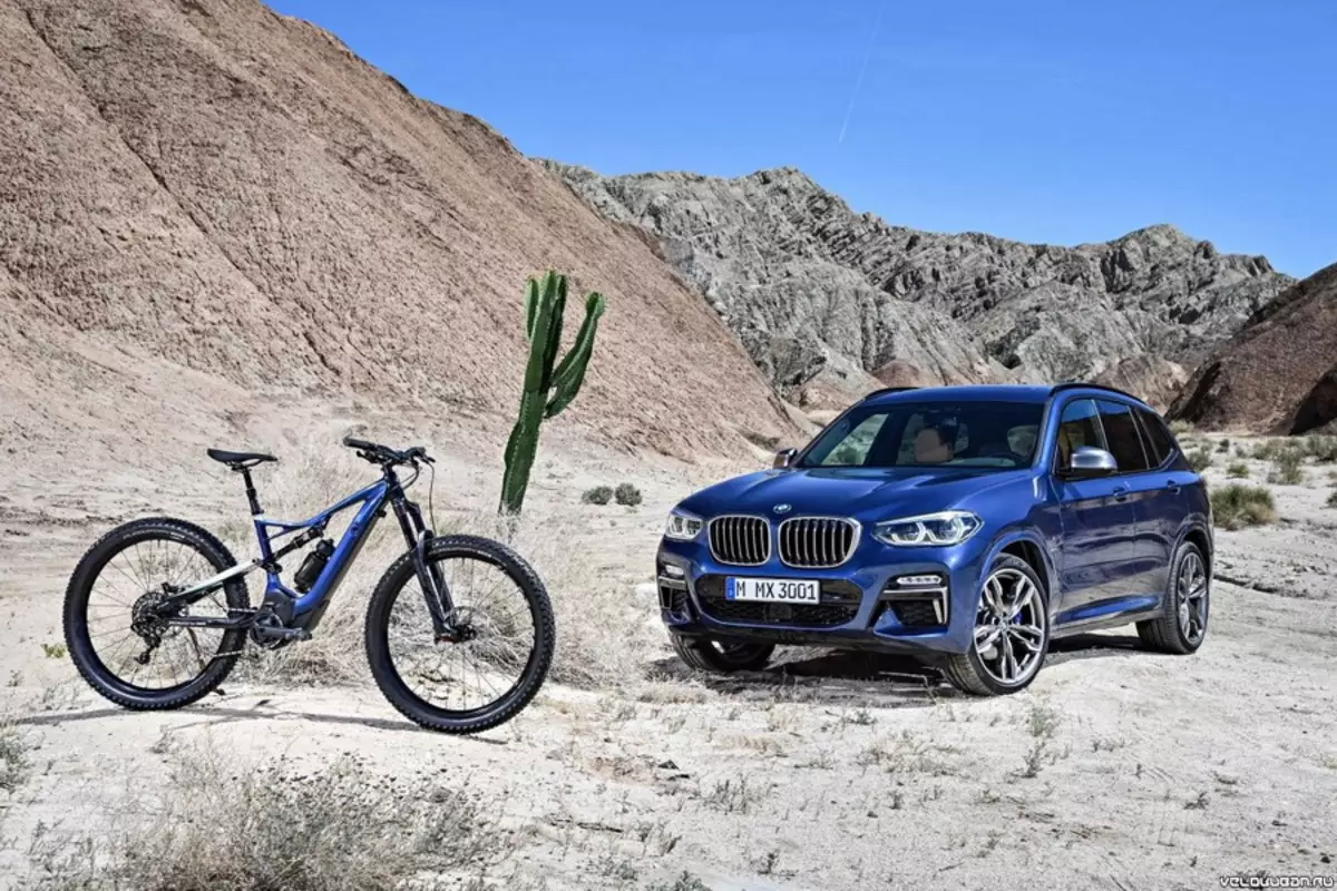 BMW bicycles (48 photos): Review of models on alloy wheels, folding and mountain, original black and white bicycles BMW X6 and BMW X1, reviews 20399_20