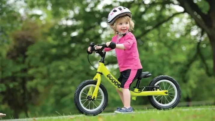 Barnens cykelhjälmar: Välj skyddsstrålar för barn på 1, 2, 3, 4 och 5 år. Mått 20421_2