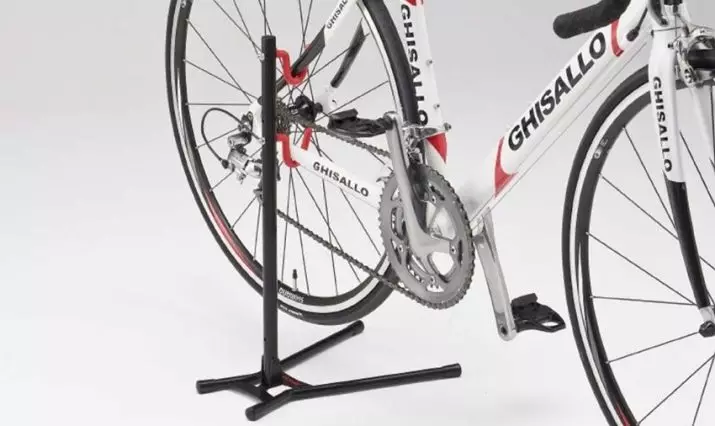 Đế xe đạp: Giá đỡ xe đạp ngoài trời dưới bánh sau, gắn dọc để bảo trì và lưu trữ xe đạp 20422_26