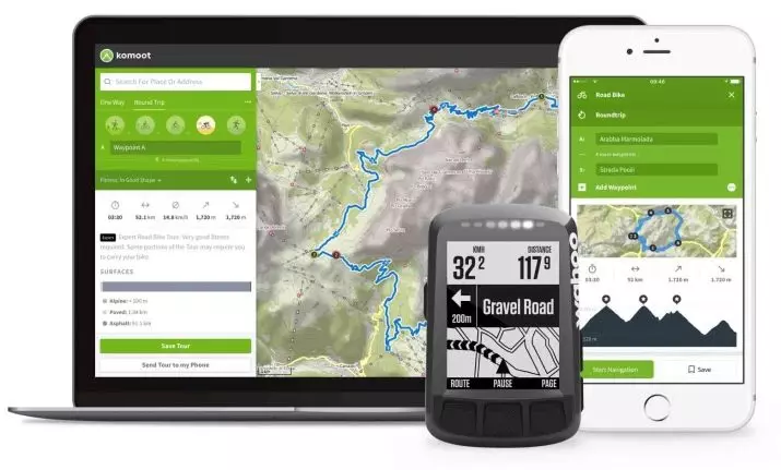 I-Bicycle Navigator: Ukubuka konke kwe-GPS Navigators ku-Android ne-iPhone yabahamba ngamabhayisekili. Izinhlelo zokusebenza zezwi nge navigator yezwi 20448_17