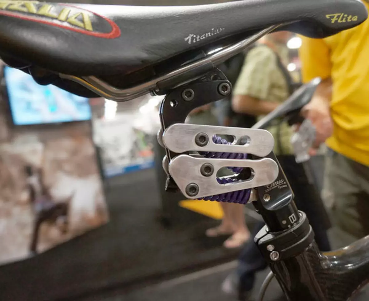 Pin cam với một bộ giảm xóc cho một chiếc xe đạp: Làm thế nào để chọn một ống dài cho một chiếc ghế xe đạp? 20454_15