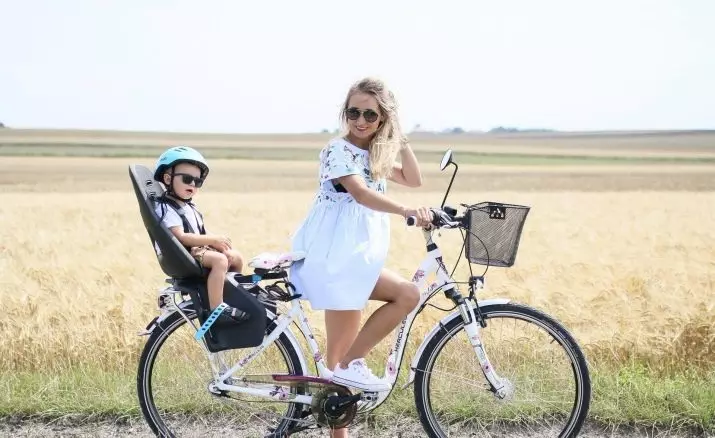 Thule: Yepp Mini, Ridealong ir kiti modeliai vaikų dviračių kėdės ant vairo ir kamieno 20463_9