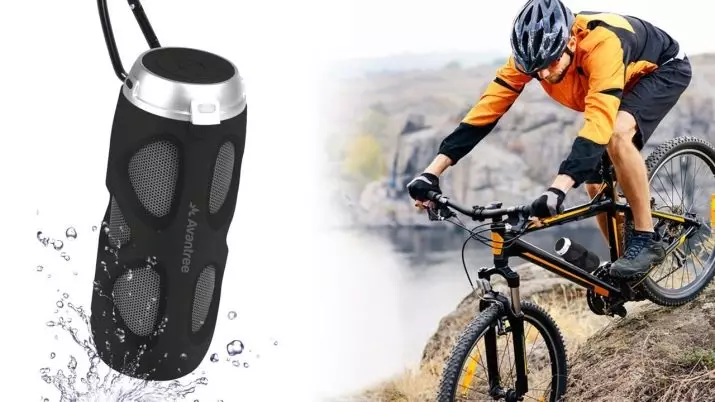 自転車欄：締め付け機能とサイクルブランドのホルダーサポート。 JBL列の概要とBluetoothを備えたその他。ステアリングホイールの携帯列を選択する方法？ 20478_14