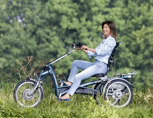 Dorośli Trójkołowe rowery elektryczne: Przegląd modeli rowerów z napędem elektrycznym, plusami i minusy elektrycznych rowerów 3-kołów 20515_14