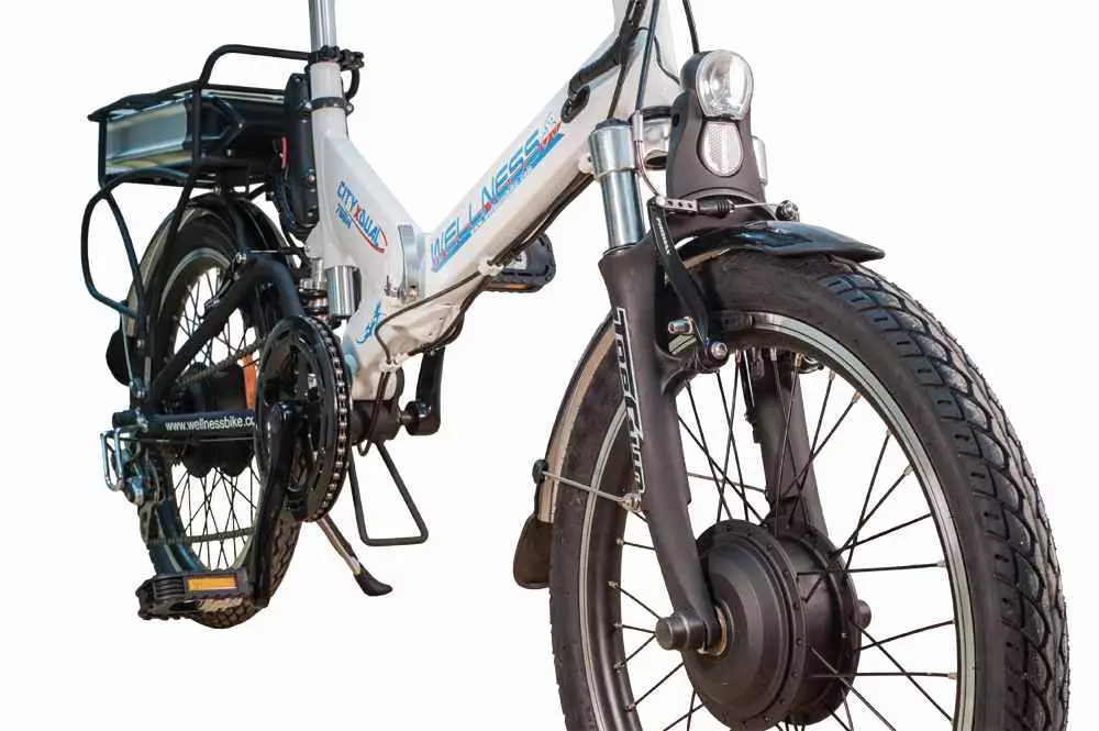 Elektrische fietsen (50 foto's): kies oplaadbare fietsen van de Russische productie, bergen en vierwielaandrijving, eigenaar beoordelingen 20517_29