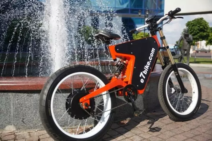 Sepeda listrik (50 foto): Pilih sepeda isi ulang produksi Rusia, gunung dan all-wheel drive, pemilik 20517_40