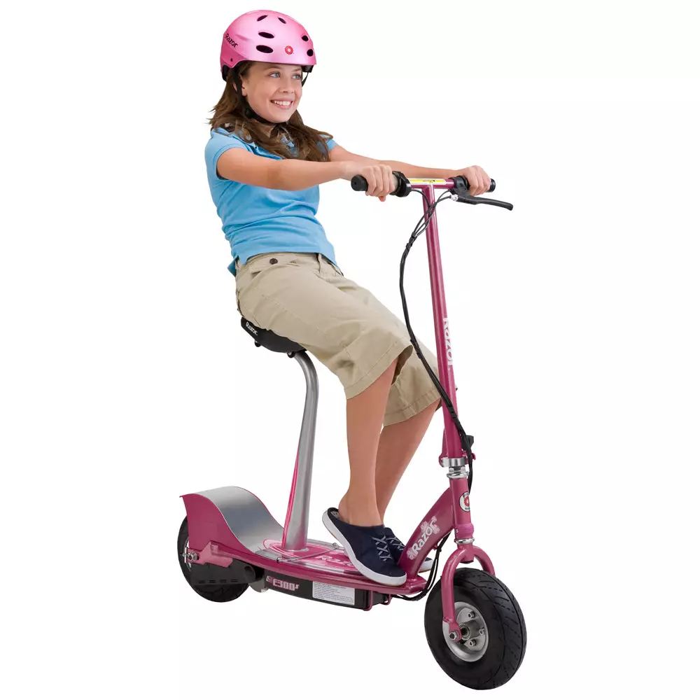 Electrosamocata bi kursiyan (43 wêne): mezinan û scooters elektrîkî sê teker. Dengbêjên çêtirîn ên scootersên çêtirîn bi zendek ji bo zarok û pîr 20526_12