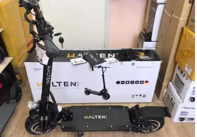 Halten Electrics: Възрастни и деца електрически скутери, избирайки амортисьори за електрически мивки. Ръководство за употреба 20528_20