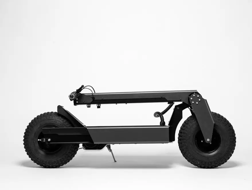 Off-Road Electrosphokat: Adult Electric Scooter kun grandaj radoj por ekster-vojo, takso de la plej potenca elektrosfames-SUV 20533_5