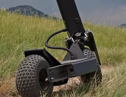 Off-Road Electrosphokat: Adult Electric Scooter kun grandaj radoj por ekster-vojo, takso de la plej potenca elektrosfames-SUV 20533_7