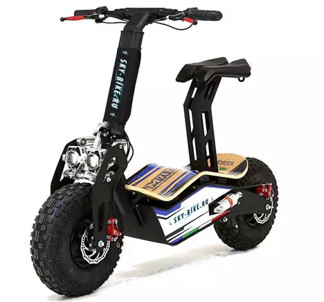 Adult Electric Scooter (54 şəkil) necə Elektron və batareyanın üzərində motor ilə qatlama scooter seçmək? Speed ​​və modelləri xülasəsi 20543_26