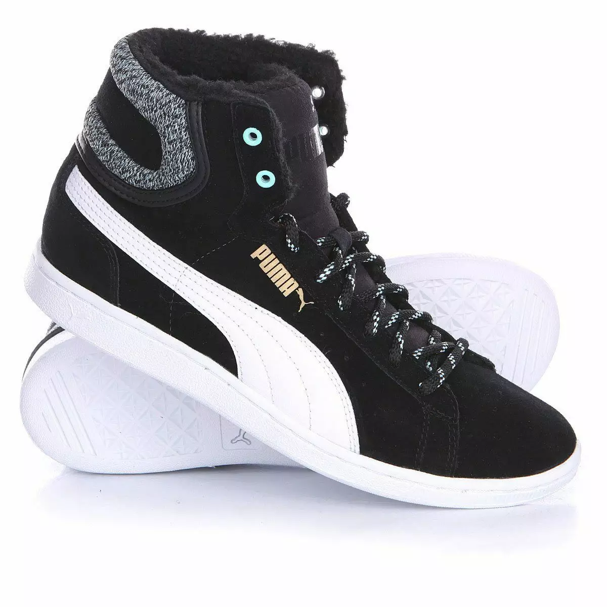 Sneakers Gaeaf Puma (38 Lluniau): Modelau ar gyfer y gaeaf, Rihanna, yn gynnes gyda ffwr 2054_6