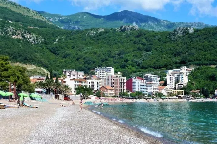 Beachichi Beach (34 ფოტო): დადებითი და Cons of Beach in Montenegro, მისი თვისებები 20561_4