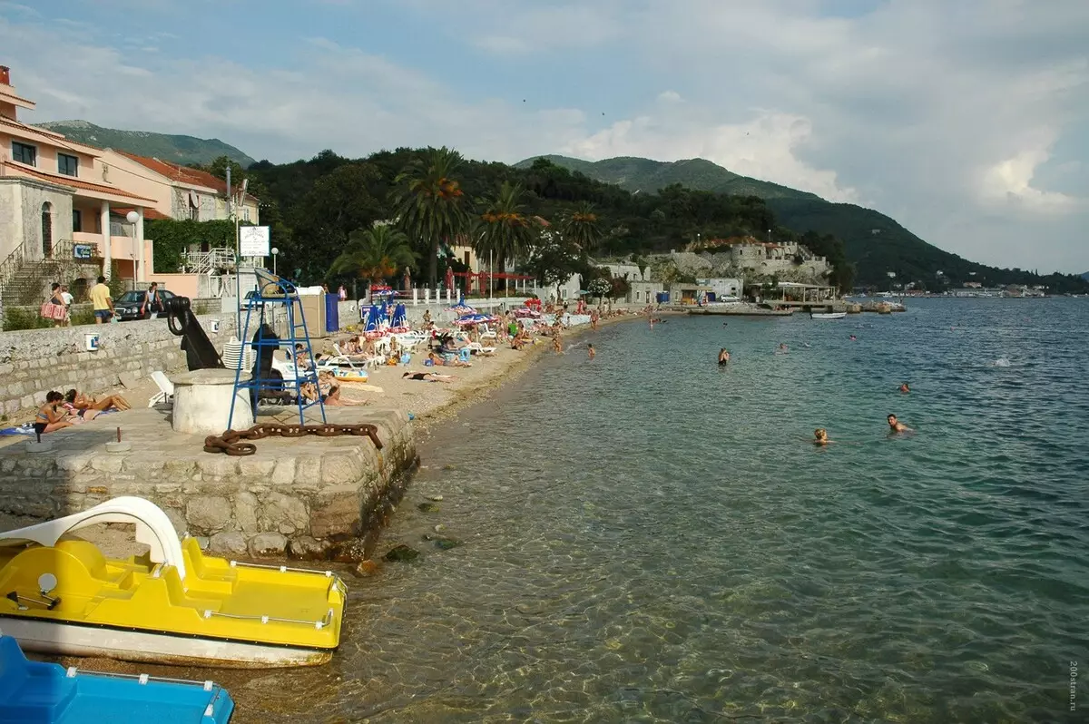Herceg Novi v Čiernej Hore (80 fotografií): Vlastnosti počasia, Zoznam atrakcií. Výber apartmánov. Popis pláží. Turistické recenzie 20568_30