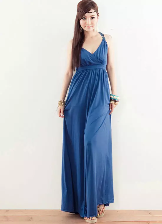Dress Cusli biru