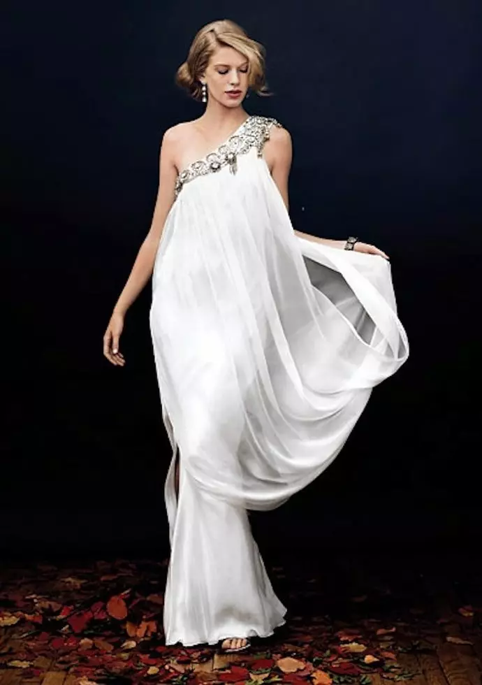 Yunani wedding dress
