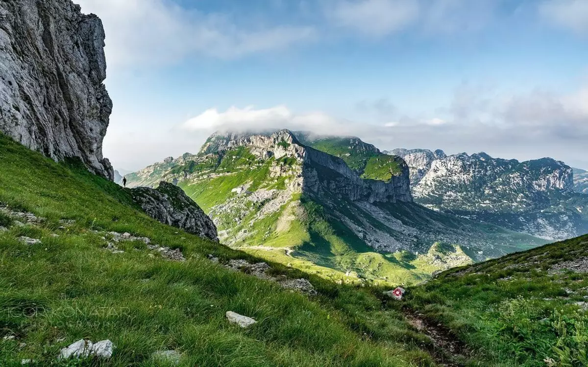 Планини Црна Гора (35 фотографии): Каде се 