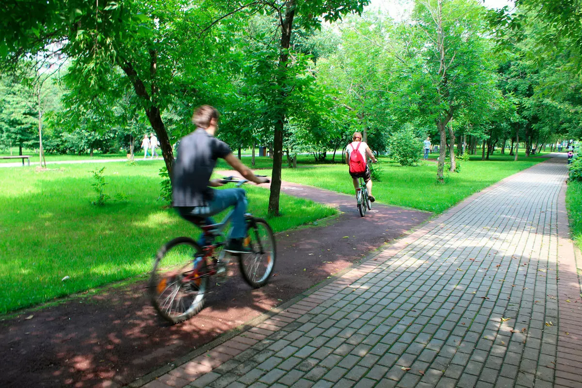 Boomarshrutes di Mosca e regione di Mosca: Bici a Lopatin Carriere e altri tappeti da ciclismo, Giorni pittoreschi di uscita 20680_19