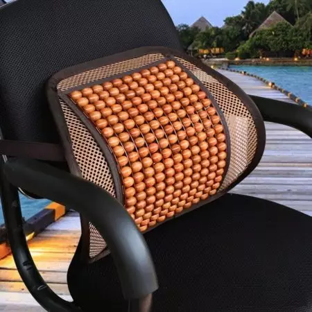 कंप्यूटर सीटों के लिए तकिए: सिर के नीचे और गर्दन के नीचे, सीट कुर्सियों और कंबल पर ऑर्थोपेडिक तकिए 20711_18
