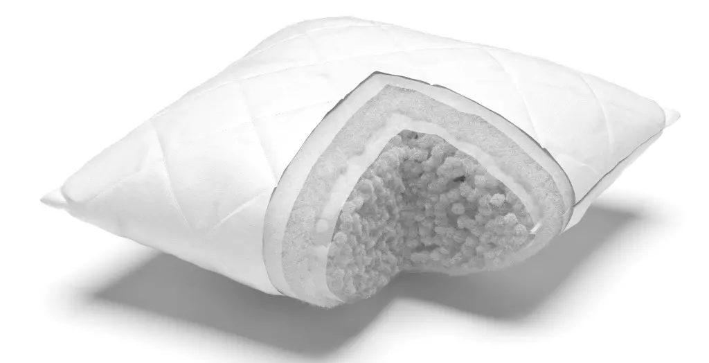 Silicone pillows: What is siliconized fiber? Pillows for sleep and for seating. Pros and cons of pillows with fillers-balls 20723_8