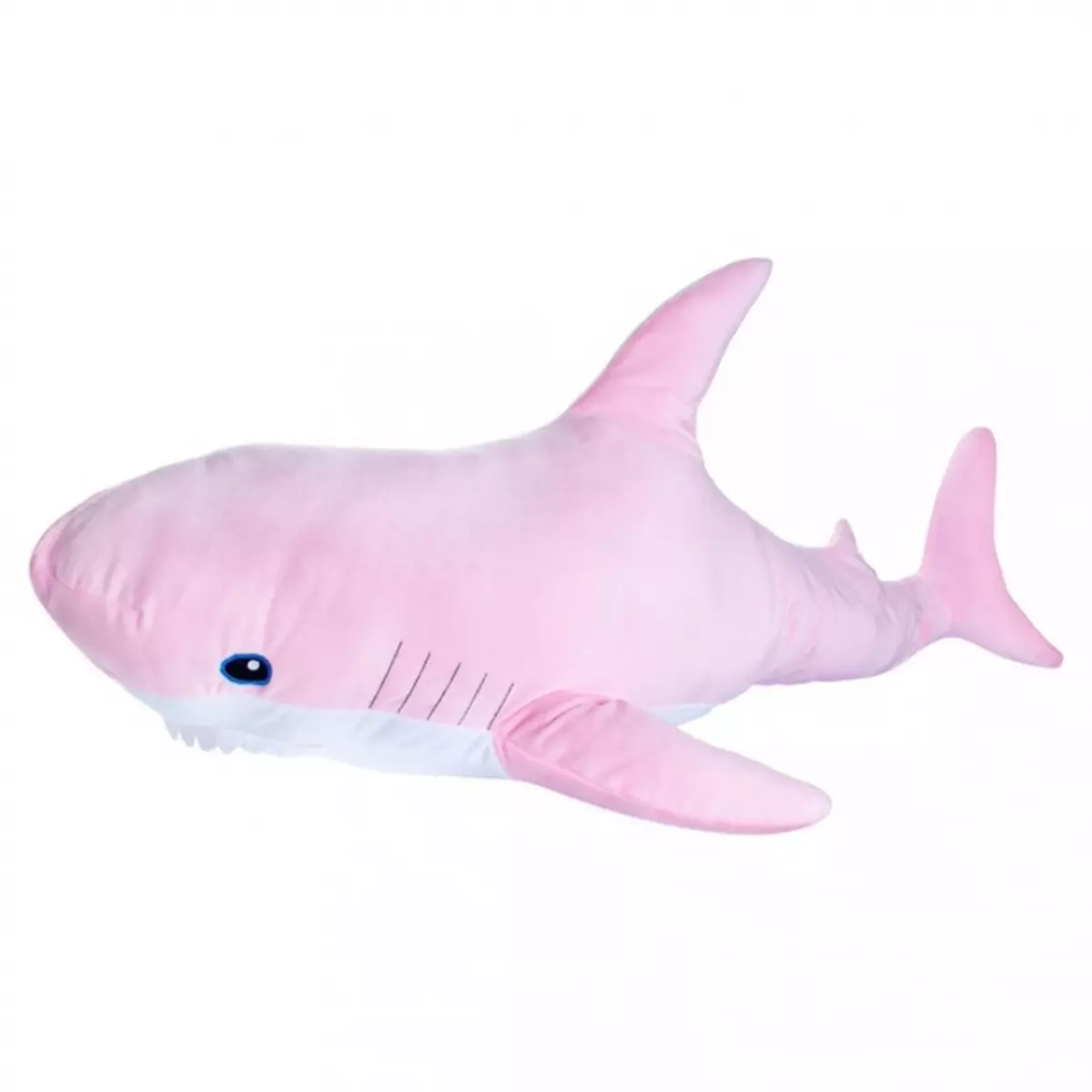 ზვიგენის ბალიშები (16 ფოტო): რბილი ბალიშები სათამაშოები ზვიგენების სახით, მასალები და დიზაინი 20733_13
