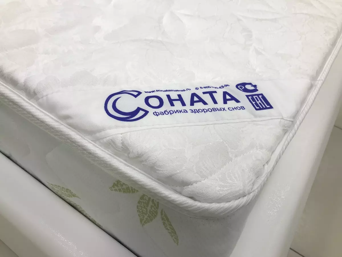 Sonata mattresses: Review of factory si dede, 180x200 cm ati awọn miiran titobi. onibara Reviews 20739_12