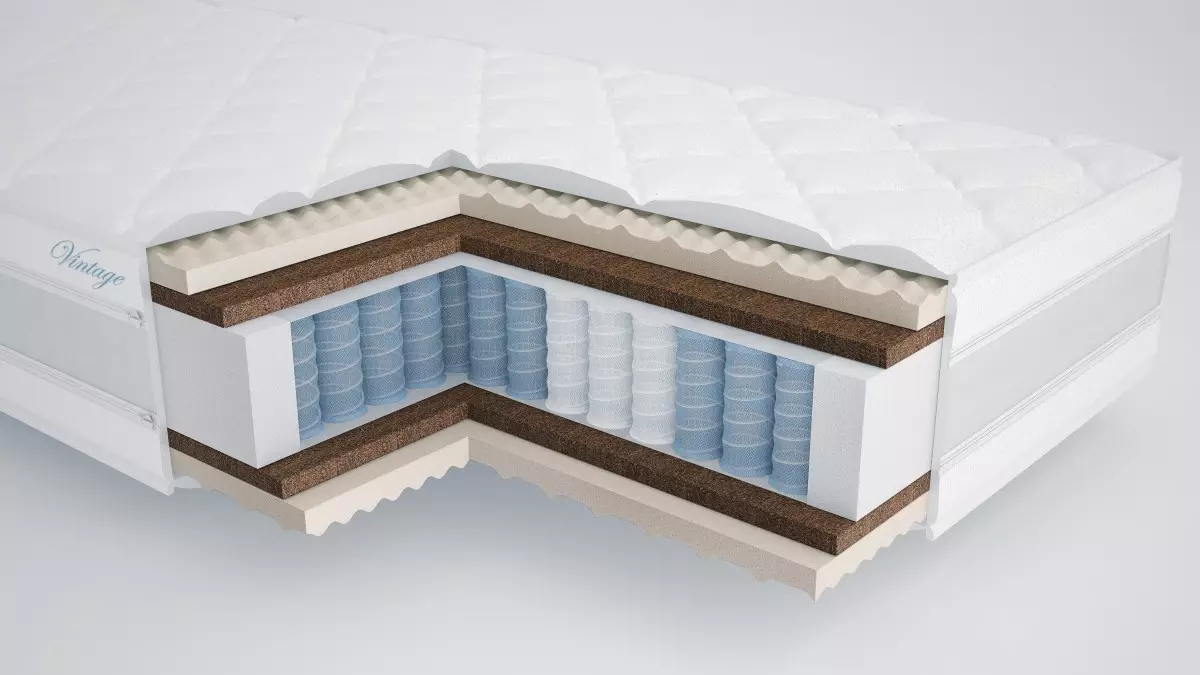 Sonata mattresses: Review of factory si dede, 180x200 cm ati awọn miiran titobi. onibara Reviews 20739_2