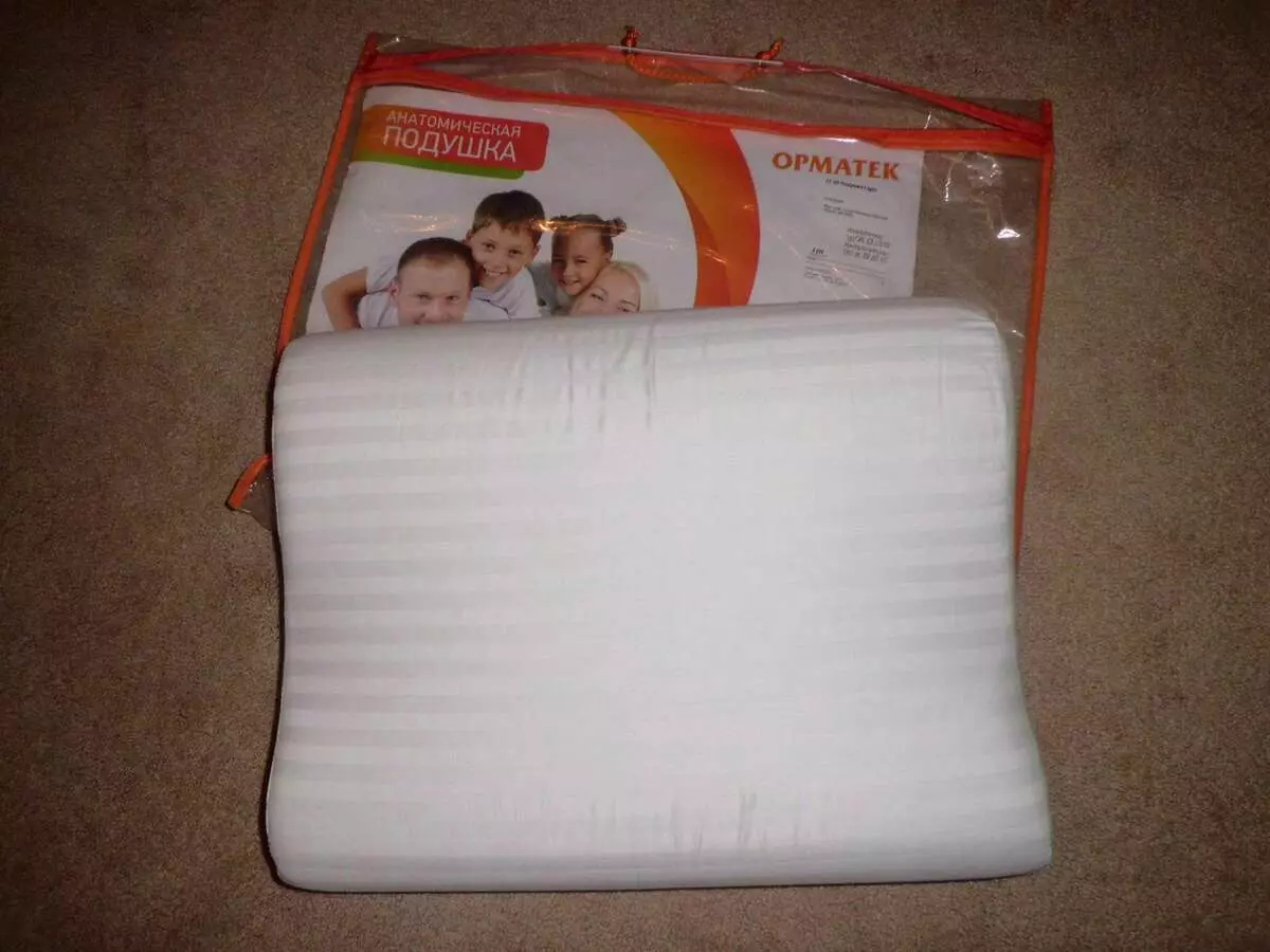 ORMATEK bantal: Orthopedic, Baby jeung anatomis Saré bantal, cooling Pangaruh jeung Pangaruh Mémori, Harita 20746_22